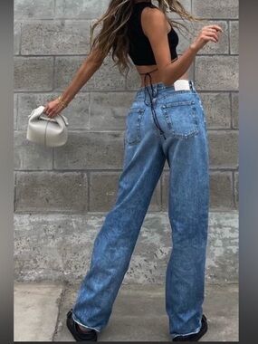 NWT GRLFRND Lowrise Boyfriend Premium Denim Jeans - The Bella